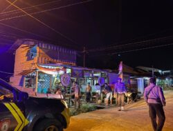 Polres Melawi Gelar Patroli Skala Besar, Pastikan Situasi Tetap Kondusif