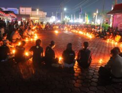 Polres Sintang Bersama Aliansi Cipayung dan Mahasiswa Gelar Doa Bersama Almarhum Affan Kurniawan