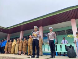 Hari Lalu Lintas Bhayangkara ke-70, Satlantas Polres Sekadau Sosialisasi Keselamatan di SMA Negeri 1