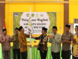 Wakapolres Sekadau Hadiri Pelepasan Kafilah MTQ XXXIII ke Kapuas Hulu