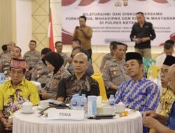Polda Kalbar Gelar Silaturahmi Dan Diskusi Untuk Demokrasi Inklusif, Polres Ketapang Hadir Melalui Zoom Meeting