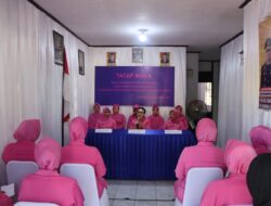 Kapolres Ketapang Beserta PJU dan Bhayangkari Laksanakan Kunjungan Kerja ke Polsek Kawasan Pelabuhan dan Polsek Benua Kayong