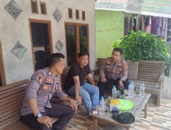 Kapolsek Sayan Silaturahmi Bersama Tokoh Masyarakat