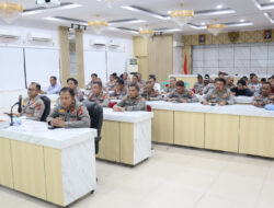 Polres Ketapang Ikuti Binrohtal Secara Virtual Bersama Mabes Polri