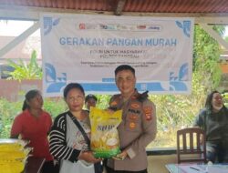 Gerakan Pangan Murah Polri di Meliau Disambut Antusias, Harga Beras Jadi Lebih Terjangkau