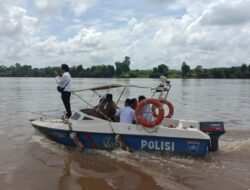 Patroli ke Sungai Kapuas, Polres Sekadau Pastikan Tidak Ada Aktivitas PETI