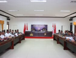 Kapolres Melawi Pimpin Gelar Opsnal Polres dan Polsek Jajaran