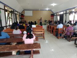 Dekat Dengan Warganya, Kapolsek Sungai Laur Gelar “Minggu Kasih” Bersama Jemaat Gereja Misi Injili Indonesia