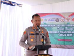 Dukung Swasembada Pangan, Polres Ketapang Laksanakan Penanaman Jagung Serentak Kuartal IV Di Kecamatan Muara Pawan