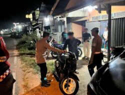 Cegah Balap Liar, Polisi Bubarkan Kerumunan Remaja di Kota Sekadau