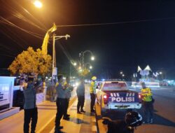 Ps. Kabag SDM Polres Ketapang AKP Suhud Tri Haryatmo, S.H. Pimpin Patroli Antisipasi Balap Liar di Wilayah Kota Ketapang