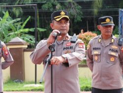 Pimpin Apel Bhabinkamtibmas, Wakapolres Tekankan Pengtingnya Kedisiplinan dan Profesionalisme Personel di Lapangan