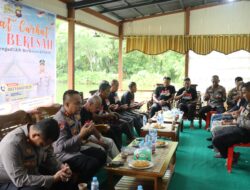 Kapolres Melawi Gelar Jumat Curhat “Nuan Bekesah” Bersama Purnawirawan Polri