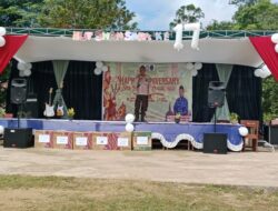 Aipda Hendra Sampaikan Pesan Kamtibmas di HUT SMAN 1 Sekadau Hulu