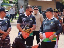 Kapolres Ketapang Hadiri Pembukaan Turnamen Sepak Bola Piala Bupati Ketapang 2025
