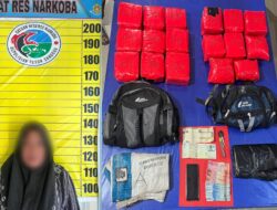Polres Sanggau Gagalkan Peredaran 18 Kilogram Sabu di Beduai, Satu Wanita Diamankan