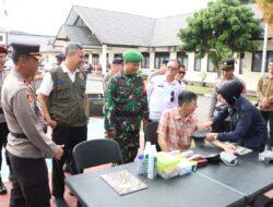Polres Sekadau Gelar Apel Kesiapsiagaan Bencana Hidrometeorologi