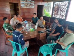 Kapolsek Tumbang Titi Gelar “Ngopi Bareng” Bersama Masyarakat dan Tokoh Pemuda di Desa Mahawa