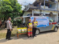 Polres Sanggau Gelar Gerakan Pangan Murah di Mensarang, Wujud Nyata Kepedulian Polri Stabilkan Harga Beras