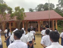 Polsek Belitang Hilir Sosialisasikan Penerimaan Siswa Baru SMA Kemala Taruna Bhayangkara