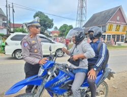 Ops Zebra Kapuas 2025 di Sekadau, 15 Pengendara Dapat Teguran pada Hari Kedua