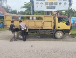 Solar Menetes di Jalan, Satu Truk Ditilang dalam Operasi Zebra Kapuas 2025 di Sekadau