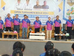 Wakapolres Sekadau Hadiri Pembukaan Open Turnamen Bola Voli Bupati Cup II 2025