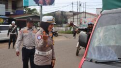 Ops Zebra Kapuas 2025, Polres Ketapang Terus Berikan Edukasi Tertib Berlalu Lintas di Pos Ale-Ale