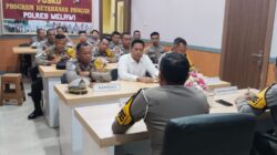 Tujuh Hari Berlangsung Karendalopres AKP Bhakti Juni Ardhi Mengevaluasi Operasi Zebra Kapuas 2025 Polres Melawi