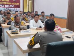 Tujuh Hari Berlangsung Karendalopres AKP Bhakti Juni Ardhi Mengevaluasi Operasi Zebra Kapuas 2025 Polres Melawi