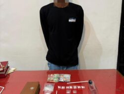 Jajaran Polsek Nanga Tayap Tangkap Satu Pelaku Narkoba, 26 Klip Sabu Siap Pakai Turut Diamankan