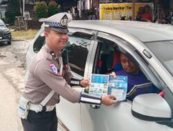 Operasi Zebra Kapuas Masuk Hari ke-10, Polres Melawi Terus Lakukan Sosialisasi dan Himbauan Lalu Lintas