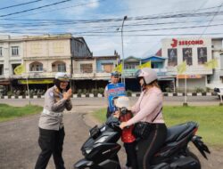 Ops Zebra Kapuas 2025, Polres Ketapang Terus Berikan Teguran dan Edukasi Kepada Pengendara di Jalan Raya