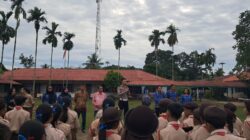 HUT Ke-54 Korpri, Polantas Sekadau Edukasi Ops Zebra di SMP PGRI 2