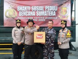 Paguyuban Tathya Dharaka Akpol 2005 Salurkan Ribuan Paket Sembako untuk Korban Bencana di Sumatera