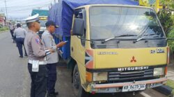 Ops Zebra Kapuas 2025, Polres Ketapang Bersama Instansi Terkait Gelar Razia Kendaraan di Sejumlah Titik