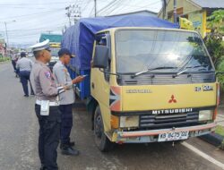 Ops Zebra Kapuas 2025, Polres Ketapang Bersama Instansi Terkait Gelar Razia Kendaraan di Sejumlah Titik