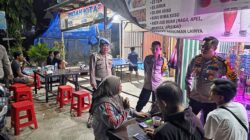 Kapolsek Manis Mata Pimpin Patroli Dialogis Guna Ciptakan Kamtibmas Kondusif