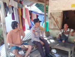 Kapolsek Simpang Dua Bersama Anggota Laksanakan Patroli Sambang Dialogis ke Masyarakat Sekitar