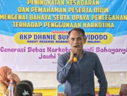 Polres Melawi Gelar Penyuluhan Pencegahan Penyalahgunaan Narkotika Dikalangan Pelajar