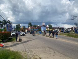 Polres Sekadau Amankan Aksi Galang Dana Sopir untuk Korban Banjir Sumatera