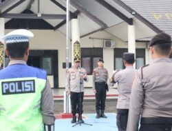 Apel Jam Pimpinan, Kapolres Sekadau Tekankan Kesiapan Operasi Lilin