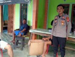 Kanit Binmas Polsek Sebangki Sambangi Warga, Pererat Sinergi dan Kebersamaan