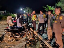 Kapolsek Manis Mata Pimpin Patroli Gabungan Cipta Kondisi Jelang Nataru 2025–2026