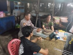 Dialog Santai Saat Patroli Malam, Polisi Beri Himbauan Kamtibmas