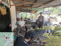 Polisi Sambangi Bengkel, Sampaikan Himbauan Kamtibmas kepada Pemilik Usaha