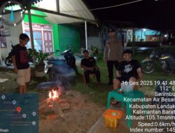 Ciptakan Situasi Aman, Polisi Lakukan Patroli Malam dan Himbau Warga