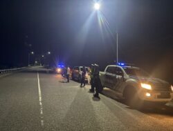 Kabag SDM Polres Ketapang Pimpin Patroli Antisipasi Balap Liar di Wilayah Kota Ketapang