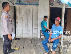 Patroli Siang Polsek Menjalin Jaga Kondusivitas Wilayah Desa Sepahat