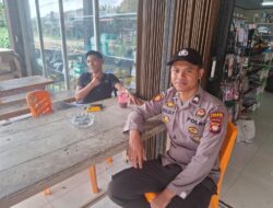 Sambang Dialogis Polsek Kuala Behe Dengan Warga, Sampaikan Himbauan Kamtibmas